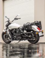 10L - Incognito Quick Mount Small Indian Scout Sixty Solo Motorcycle Saddlebag (Left Only) - Image 3