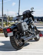 10L - Outlaw Quick Mount Small Harley Dyna Fat Bob FXDF Solo Hard Saddlebag (Right Only) - Image 3