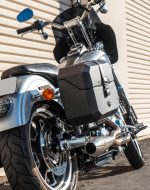 10L - Outlaw Quick Mount Small Harley Dyna Low Rider FXDL Solo Hard Saddlebag (Right Only) - Image 4