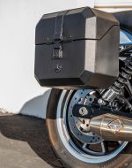 10L - Outlaw Quick Mount Small Harley Dyna Low Rider FXDL Solo Hard Saddlebag (Right Only) - Image 5