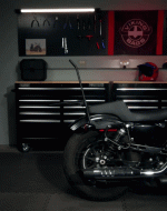 10L - Outlaw Quick Mount Small Harley Dyna Wide Glide FXDWG Solo Hard Saddlebag (Right Only) - Image 8