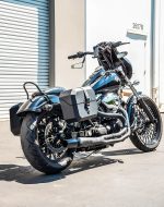 10L - Outlaw Quick Mount Small Harley Dyna Wide Glide FXDWG Solo Hard Saddlebag (Right Only) - Image 3