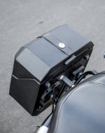 10L - Outlaw Quick Mount Small Harley Softail Heritage FLHC/S Solo Hard Saddlebag (Right Only) - Image 5