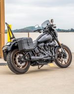 10L - Outlaw Quick Mount Small Harley Softail Low Rider S FXLRS Solo Hard Saddlebag (Right Only) - Image 3