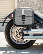 10L - Outlaw Quick Mount Small Harley Softail Standard FXST Solo Hard Saddlebag (Right Only) - Image 4