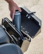 15L - Outlaw Quick Mount Medium Royal Enfield Classic 350 Matte Hard Solo Saddlebag (Left Only) - Image 6