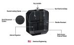 15L - Outlaw Quick Mount Medium Suzuki Boulevard C50 VL800 Hard Solo Saddlebag (Left Only) - Image 15