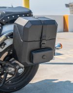 15L - Outlaw Quick Mount Medium Suzuki Boulevard C50 VL800 Hard Solo Saddlebag (Left Only) - Image 5