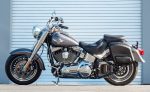12L - Ironclad Quick Mount Medium Hard Solo Saddlebag (Left Only) for Heritage Classic FLSTC/I - Image 3