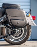 12L - Ironclad Quick Mount Medium Hard Solo Saddlebag (Left Only) for Heritage Classic FLSTC/I - Image 5