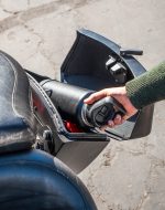 12L - Ironclad Quick Mount Medium Hard Solo Saddlebag (Left Only) for Heritage Classic FLSTC/I - Image 7