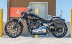 12L - Ironclad Quick Mount Medium Harley Softail Breakout FXBR/S Hard Solo Saddlebag (Left Only) - Image 2