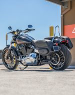 12L - Ironclad Quick Mount Medium Harley Softail Breakout FXBR/S Hard Solo Saddlebag (Left Only) - Image 3