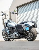 12L - Ironclad Quick Mount Medium Harley Softail Fat Boy FLFB/S Hard Solo Saddlebag (Left Only) - Image 3