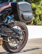12L - Ironclad Quick Mount Medium Indian FTR 1200 Hard Solo Saddlebag (Left Only) - Image 4