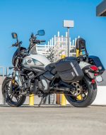 12L - Ironclad Quick Mount Medium Kawasaki Vulcan S Hard Solo Saddlebag (Left Only) - Image 3