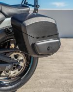 12L - Ironclad Quick Mount Medium Kawasaki Vulcan S Hard Solo Saddlebag (Left Only) - Image 5