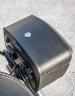 12L - Ironclad Quick Mount Medium Royal Enfield Super Meteor 650 Hard Solo Saddlebag (Left Only) - Image 5