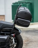 28L - Century Large Suzuki Leather Motorcycle Tail Bag - Image 4