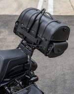 28L - Century Large Triumph Leather Motorcycle Tail Bag - Image 3