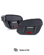 22L - Buckler Quick Mount Medium Shock Cutout Saddlebags for Indian Scout Bobber - Image 5