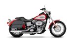 32L - Pantheon Large Hard Mount Shock Cutout Saddlebags for Harley Dyna Low Rider FXDL/I - Image 2
