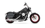 32L - Pantheon Large Hard Mount Shock Cutout Saddlebags for Harley Dyna Street Bob FXDB/I - Image 2