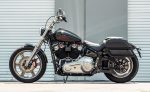 28L - Pantheon Medium Quick Mount Motorcycle Saddlebags For Harley Softail Standard FXST - Image 2