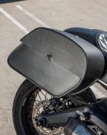 28L - Panzer Medium Quick Mount Ducati Scrambler (2014-17) Leather Saddlebags - Image 4