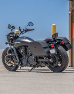 28L - Panzer Medium Quick Mount Indian Scout Bobber Leather Saddlebags - Image 3