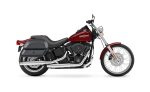 28L - Pantheon Medium Hard Mount Leather Saddlebags for Harley Softail Night Train FXSTB/I - Image 2