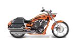 28L - Pantheon Medium Hard Mount Victory Jackpot Leather Motorcycle Saddlebags - Image 2