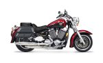 28L - Pantheon Medium Hard Mount Victory V92C Leather Motorcycle Saddlebags - Image 2