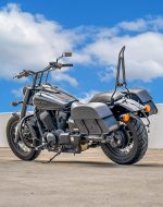 28L - Baelor Medium Quick Mount Honda 750 Shadow Phantom Motorcycle Saddlebags - Image 3