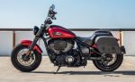 28L - Baelor Medium Quick Mount Indian Chief Dark Horse Motorcycle Saddlebags - Image 2