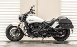 28L - Baelor Medium Quick Mount Indian Scout Sixty Motorcycle Saddlebags - Image 2