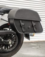 28L - Baelor Medium Quick Mount Indian Scout Sixty Motorcycle Saddlebags - Image 4