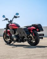 28L - Baelor Medium Quick Mount Indian Super Chief Limited Motorcycle Saddlebags - Image 3
