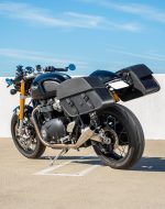 28L - Baelor Medium Quick Mount Triumph Thruxton RS Motorcycle Saddlebags - Image 3