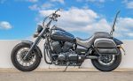 28L - Pantheon Medium Quick Mount Honda 750 Shadow Phantom Motorcycle Saddlebags - Image 2