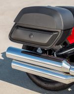 28L - Pantheon Medium Quick Mount Indian Chief Motorcycle Saddlebags - Image 4