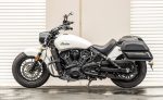 28L - Pantheon Medium Quick Mount Indian Scout Sixty Motorcycle Saddlebags - Image 2