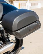 28L - Pantheon Medium Quick Mount Triumph Thruxton RS Motorcycle Saddlebags - Image 4