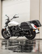 28L - Panzer Medium Quick Mount Indian Scout Sixty Leather Saddlebags - Image 3