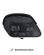 28L - Panzer Medium Quick Mount Indian Super Chief Limited Motorcycle Saddlebags - Image 6