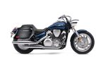 44L - Lamellar Stallion XL Honda VTX 1300 C Painted Motorcycle Hard Saddlebags - Image 2