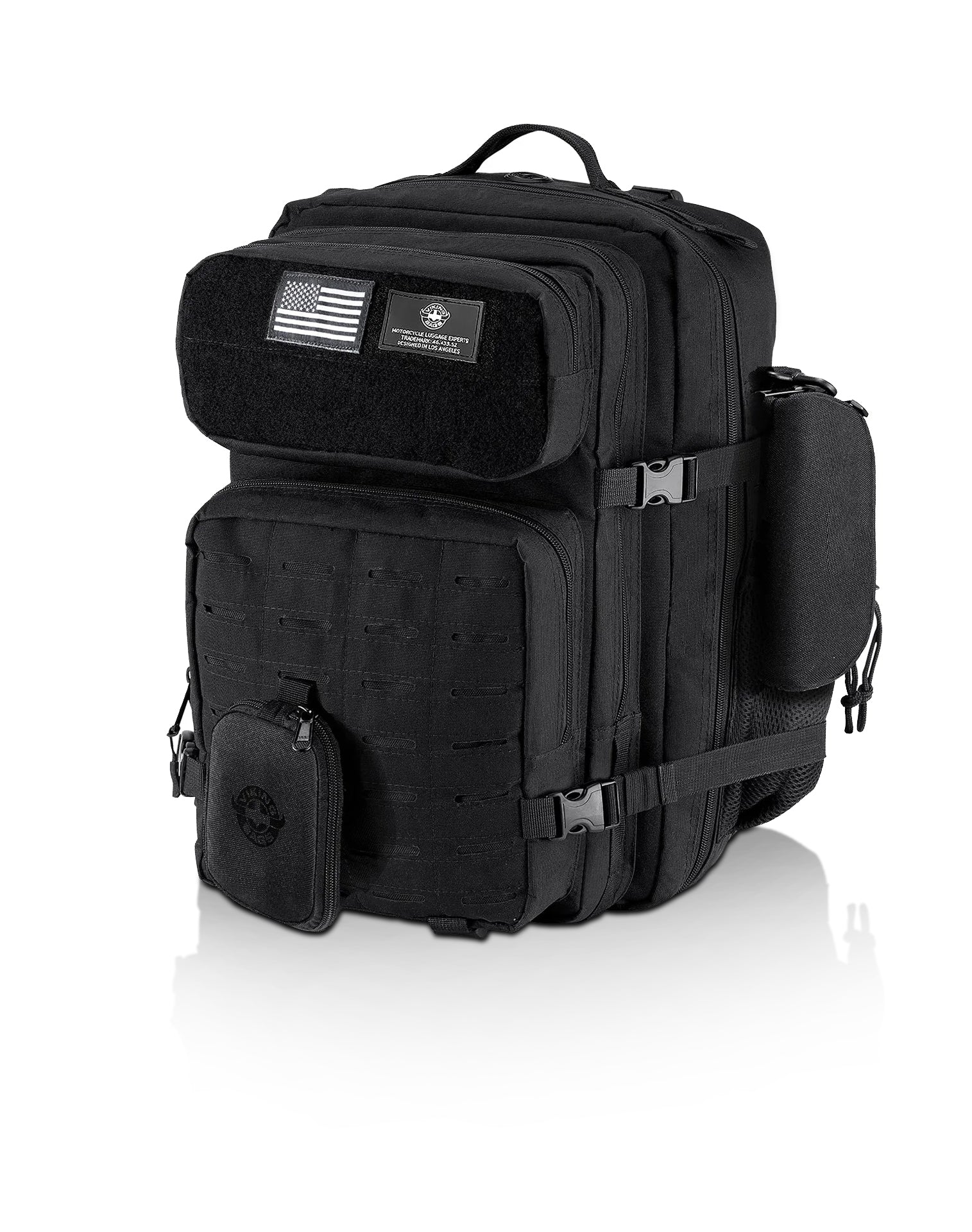 viking-45-liter-tactical-xl-royal-enfield-motorcycle-tail-bag 45L - Tactical XL Royal Enfield Motorcycle Tail Bag - Image 1