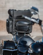 57L - Voyage Premium XL Ducati Motorcycle Sissy Bar Bag - Image 4