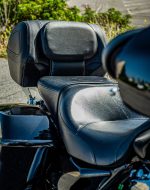 42L - Challenger XL Leather Wrapped Hard BMW Motorcycle Trunk - Image 3