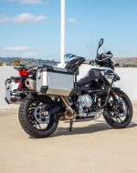 45L - Apex XL BMW F 750 GS Aluminum Side Cases Silver - Image 3